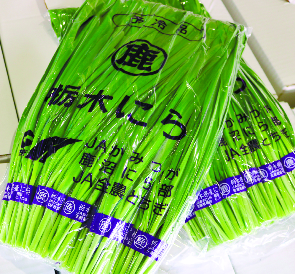 市場評価が高い鹿沼のニラ