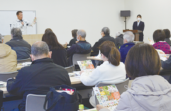 定員の３倍も応募があった「野菜づくりの知恵」講習会