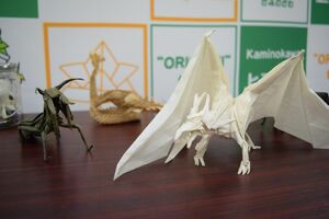 ドラゴン カマキリ 15歳 折り紙博士 の作品が話題 上三川 地域の話題 県内主要 下野新聞 Soon ニュース 下野新聞 Soon スーン