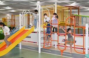 屋内遊び場リニューアルオープン 宇都宮 地域の話題 政治行政 下野新聞 Soon ニュース 下野新聞 Soon スーン