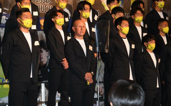 コロナ禍の支援 栃木ｓｃが感謝 宇都宮 ２年ぶり報告会 スポーツ 下野新聞 Soon ニュース 栃木sc J1への道 下野新聞 Soon スーン