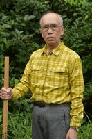 ７００回の男体山登頂を達成した鈴木さん