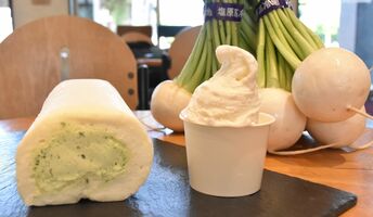 塩原カブがスイーツに変身 那須塩原 アグリパル塩原で提供 地域の話題 県内主要 下野新聞 Soon ニュース 下野新聞 Soon スーン