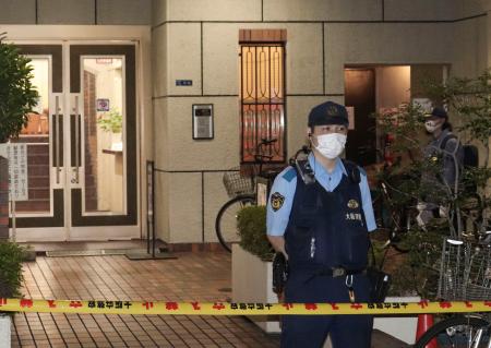 マンション一室に男性遺体 大阪 府警 殺人容疑で捜査 全国のニュース 下野新聞 Soon スーン