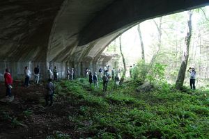 巨大格納庫跡に驚きの声 宇都宮 清原地区で第35回ピースバス 地域の話題 県内主要 下野新聞 Soon ニュース 下野新聞 Soon スーン