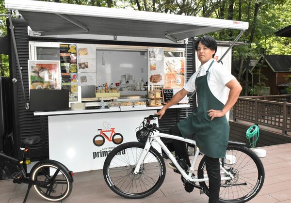 那須にレンタル自転車 カフェの新店 元バックス選手が店長 県内主要 地域の話題 下野新聞 Soon ニュース 下野新聞 Soon スーン