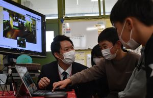 ロボットで遠くのお魚見えたよ 児童が先端技術体験 那須・東陽小|地域