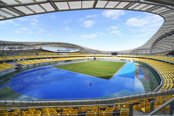 新スタジアム 完成へ大詰め トラック フィールドを工事 宇都宮 動画 県内主要 社会 スポーツ 政治行政 動画 下野新聞 Soon ニュース 新 スタジアム完成への道 下野新聞 Soon スーン