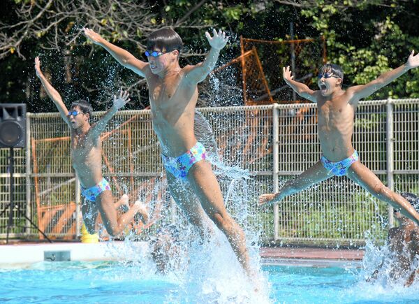 男子校最後の夏に名物 ウォーターボーイズ 足利高 来春足利女子高と統合 動画 地域の話題 動画 県内主要 下野新聞 Soon ニュース 下野新聞 Soon スーン